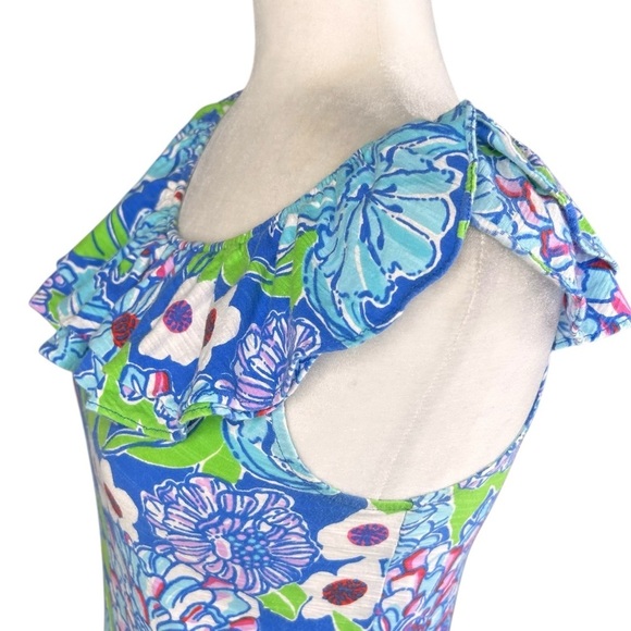 Bundle (2) Lilly Pulitzer Tops Small Wynne Ruffle Monterey Racer Back - Picture 5 of 15
